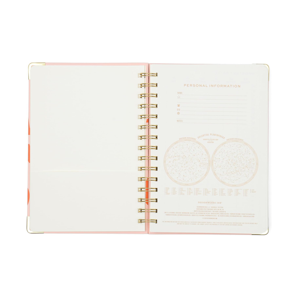 Bonherre mağazasından Designworks Ink marka, Plans serisi tarihsiz 13 aylık planlayıcı.