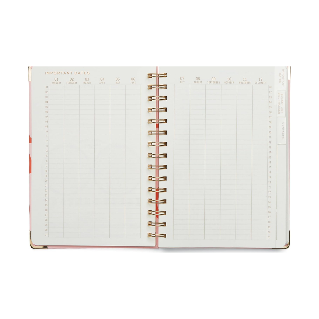 Bonherre mağazasından Designworks Ink marka, Plans serisi tarihsiz 13 aylık planlayıcı.