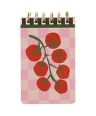 Bonherre mağazasından Designworks Ink marka, A Dopo domates desenli spiral not defteri.