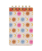 Bonherre mağazasından Designworks Ink marka, A Dopo güneş desenli spiral not defteri.