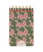 Bonherre mağazasından Designworks Ink marka, A Dopo kaplan desenli spiral not defteri.