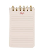 Bonherre mağazasından Designworks Ink marka, A Dopo kaplan desenli spiral not defteri.