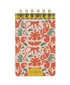 Bonherre mağazasından Designworks Ink marka, A Dopo maymun desenli spiral not defteri.