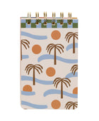 Bonherre mağazasından Designworks Ink marka, A Dopo palmiye desenli spiral not defteri.