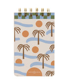 Bonherre mağazasından Designworks Ink marka, A Dopo palmiye desenli spiral not defteri.