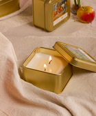 Bonherre mağazasından Empresyonistler serisi Cezanne Natürmort temalı 99 gr metal teneke mum.