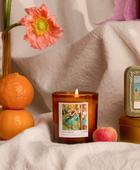 Bonherre mağazasından Empresyonistler serisi Degas Dansçılar (Pembe & Yeşil) temalı 170 gr cam mum.