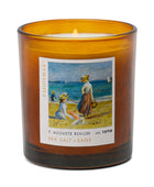 Bonherre mağazasından Empresyonistler serisi Renoir Sahildeki Figürler temalı 170 gr cam mum.