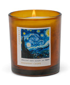 Bonherre mağazasından Empresyonistler serisi Van Gogh Yıldızlı Gece temalı 170 gr cam mum.
