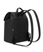 Bonherre mağazasından Gaston Luga marka, Dash Bucket serisi, siyah renkli, 13 inç laptop bölmeli sırt çantası.