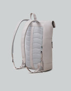 Bonherre mağazasından Gaston Luga marka, Rullen serisi, gri renkli, 16 inç laptop bölmeli sırt çantası.