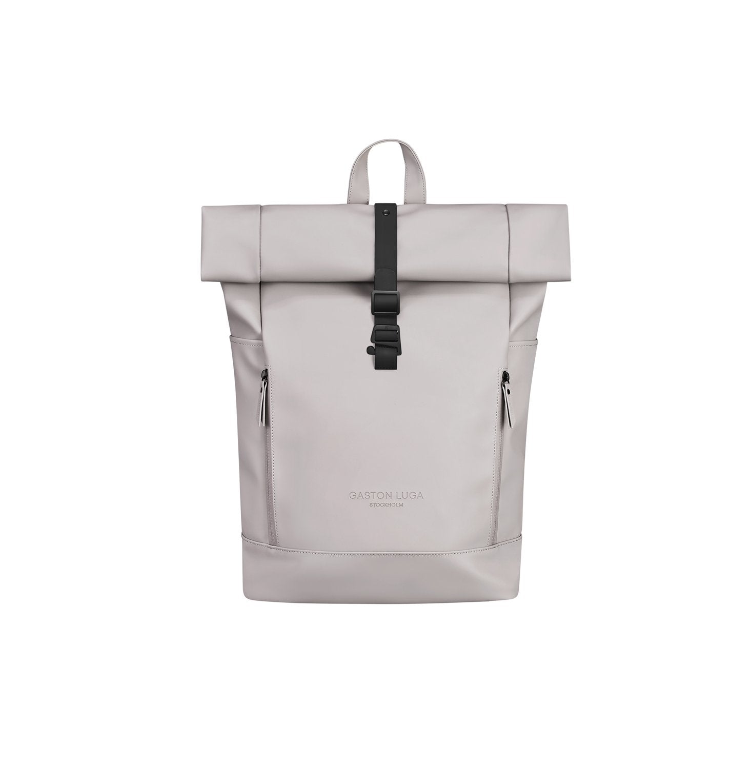 Bonherre mağazasından Gaston Luga marka, Rullen serisi, gri renkli, 16 inç laptop bölmeli sırt çantası.