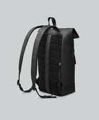 Bonherre mağazasından Gaston Luga marka, Rullen serisi, siyah renkli, 16 inç laptop bölmeli sırt çantası.