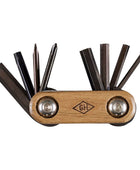 Bonherre mağazasından Gentlemen's Hardware marka, 8 fonksiyonlu mini bisiklet çok amaçlı alet.