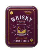 Bonherre mağazasından Gentlemen's Hardware marka, viski konseptli, su geçirmez oyun kartı.