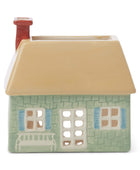 Bonherre mağazasından İngiliz Kır Evi stili tütsülük ve tealight mumluk, bir adet tealight mum ve 20 adet tütsü konisi dahil.