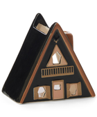 Bonherre mağazasından Nordic Cabin tarzı tütsülük ve tealight mumluk, bir adet tealight mum ve 20 adet tütsü konisi dahil.