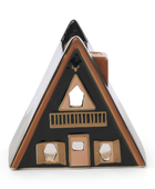 Bonherre mağazasından Nordic Cabin tarzı tütsülük ve tealight mumluk, bir adet tealight mum ve 20 adet tütsü konisi dahil.