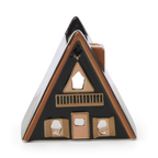 Bonherre mağazasından Nordic Cabin tarzı tütsülük ve tealight mumluk, bir adet tealight mum ve 20 adet tütsü konisi dahil.