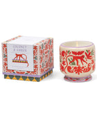 Bonherre mağazasından Paddywax markasına ait, orman desenli seramik kutuda, hindistan cevizi ve amber kokulu 226 gr lüks mum.