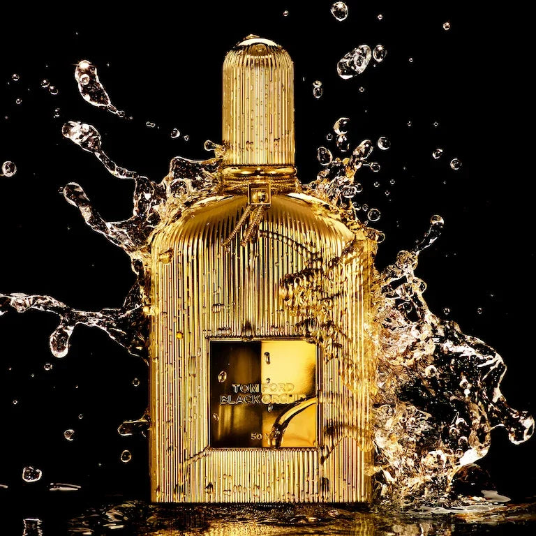 Bonherre mağazasından altın renkli şişesiyle Tom Ford Black Orchid Parfum 100 ml, yoğun ve ikonik unisex parfüm.