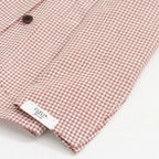 Kruvaze Blazer Ceket - Kiremit Pied de Poule