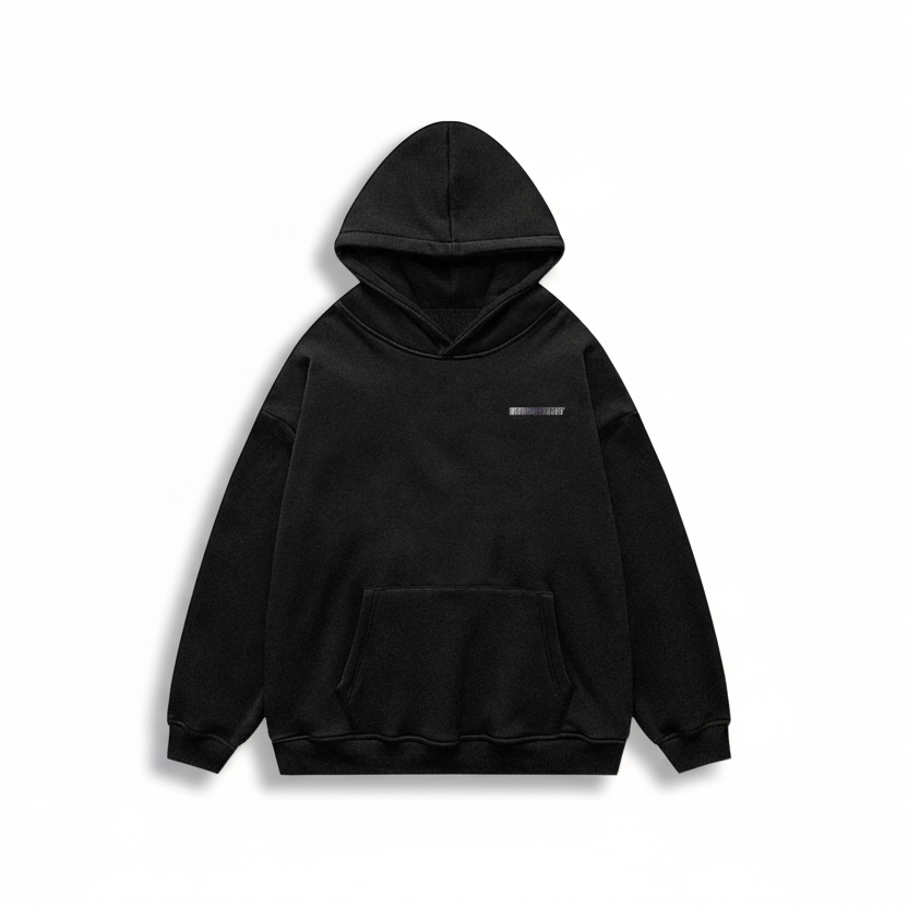 Siyah Hoodie - Memories On Repeat