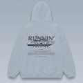 Fermuarlı Hoodie - Running Away