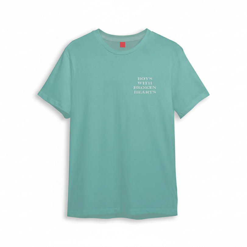 Dijital Baskı Mint Tişört