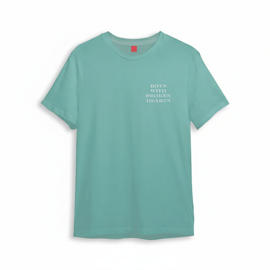 Dijital Baskı Mint Tişört