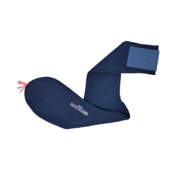 Elbise Çorabı Mid Calf Blu Bluette - Mavi Çizgili Lacivert