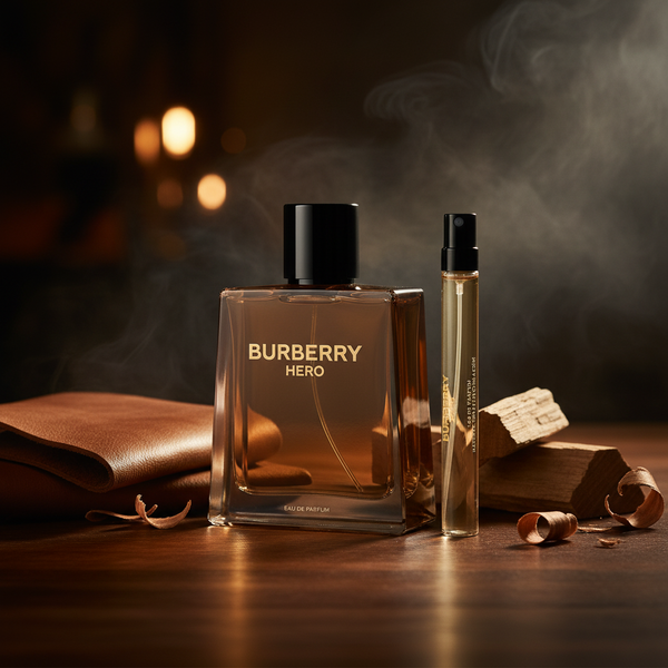 Bonherre mağazasından Hero EDP Set, üç farklı sedir ağacı ve tütsü notalı lüks erkek parfümü.