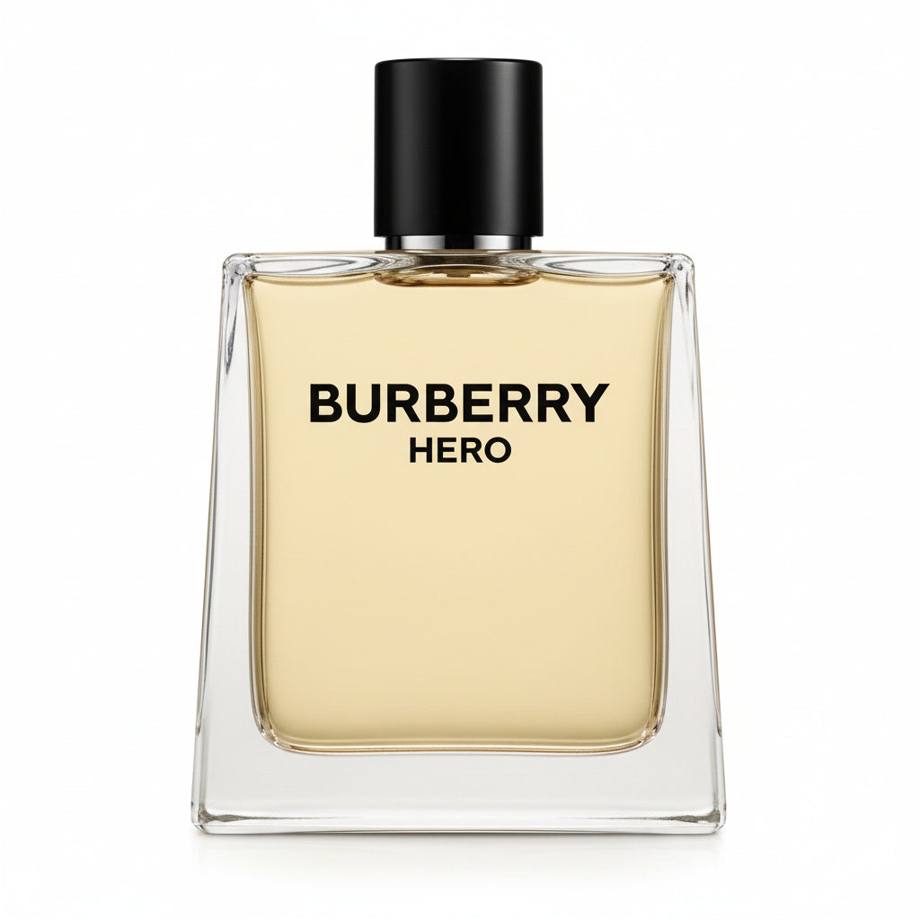 Bonherre mağazasından Burberry Hero, üçlü sedir notalı 100 ml lüks erkek parfümü.