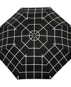 Original Duckhead Duck Kompakt Şemsiye Black Grid