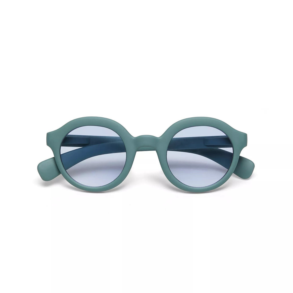 Okkia Lauro Unisex Yeşil Güneş Gözlüğü Mavi Gradyan