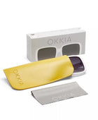 Okkia Alessia Unisex Güneş Gözlüğü Beyaz