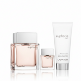 Bonherre mağazasından Calvin Klein Euphoria Men, oryantal ve odunsu erkek parfümü ile tıraş sonrası bakım seti.