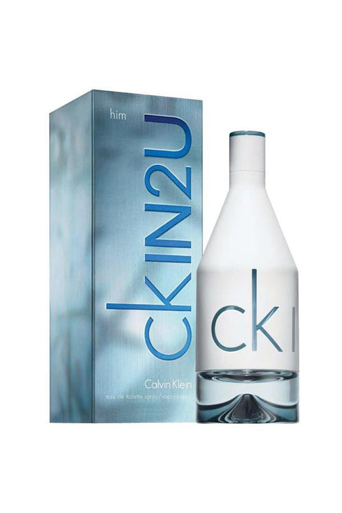 Bonherre mağazasından Calvin Klein IN2U for Him, gin fizz ve beyaz misk notalı modern lüks erkek parfümü.