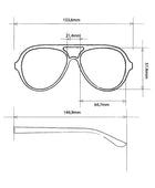 Okkia Alessio Unisex Güneş Gözlüğü Yeşil