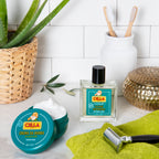 Bonherre mağazasından Cella Milano Aloe Vera Özlü Organik Tıraş Kremi, çevre dostu ve lüks erkek bakım ürünü.