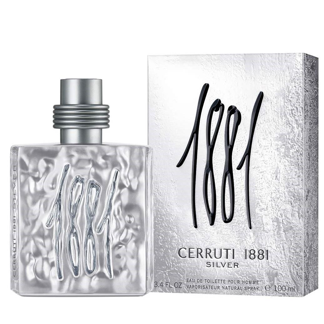 Bonherre mağazasından Cerruti 1881 Silver For Men, 100 ml lüks erkek parfümü.