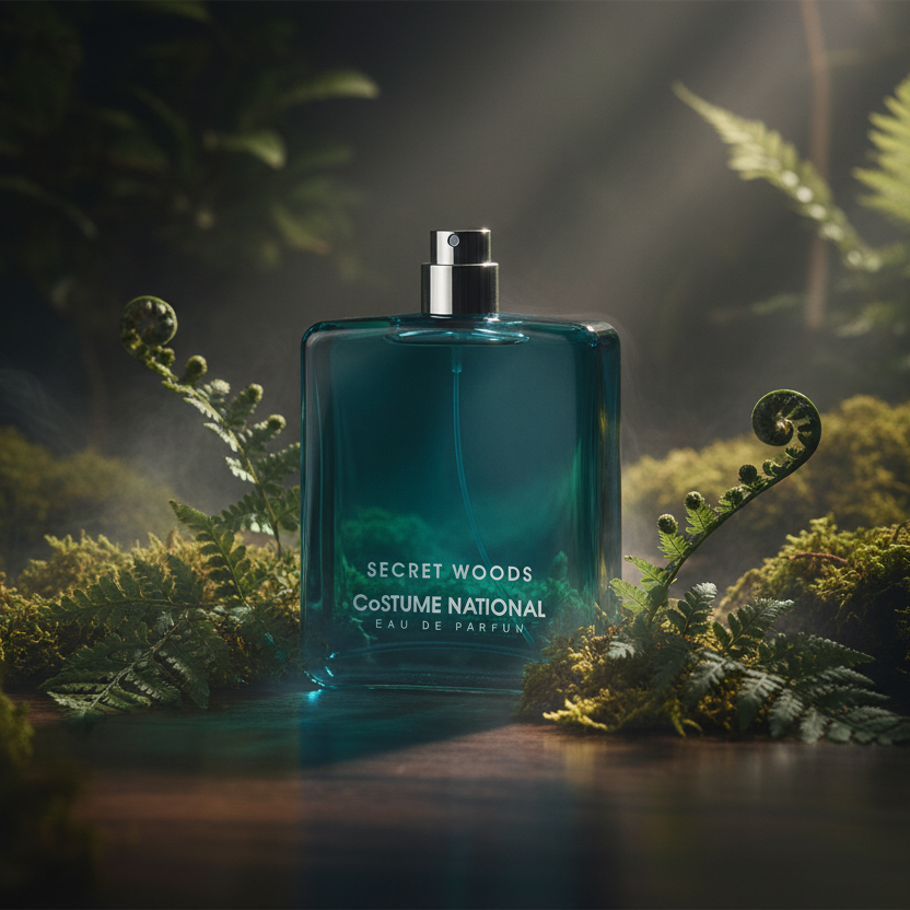 Bonherre mağazasından Costume National Secret Woods EDP, ardıç meyvesi, deri ve Haiti vetiveri notalı lüks erkek niş parfümü.