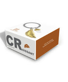 Metalmorphose Kruvasan & Kahve Fincanı Anahtarlık