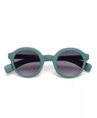 Okkia Lauro Unisex Yeşil Güneş Gözlüğü Siyah Gradyan