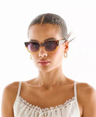 Okkia Silvia Güneş Gözlüğü  Havana Sarısı