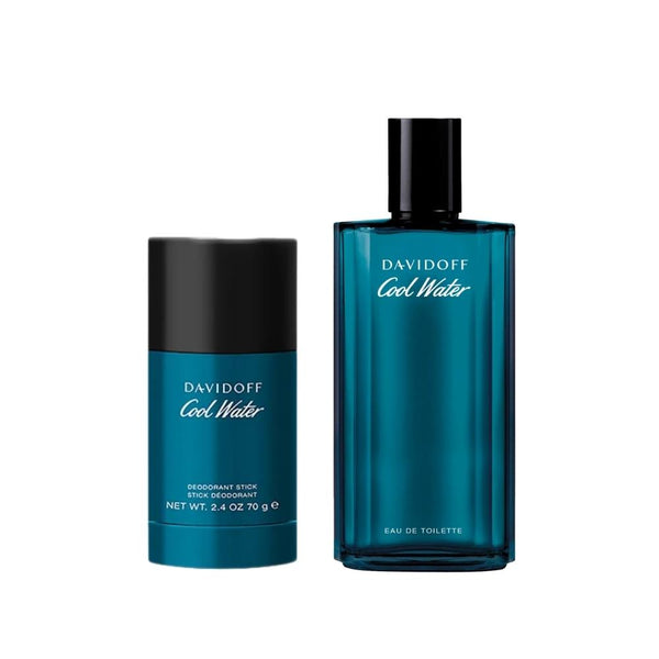 Bonherre mağazasından Davidoff Cool Water, ikonik sucul erkek parfümü ve deodorant seti.
