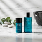 Bonherre mağazasından Davidoff Cool Water, ikonik sucul erkek parfümü ve deodorant seti.