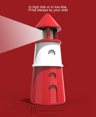 Metalmorphose Deniz Feneri Anahtarlık Kırmızı