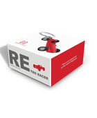 Metalmorphose Kırmızı Vintage Yarış Arabası Anahtarlık