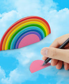 Mustard Rainbow Sticky Notes Not Kağıdı